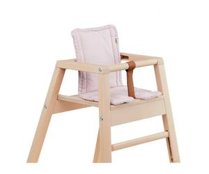 Robot Organic Cotton High Chair Cushion Lilac one size