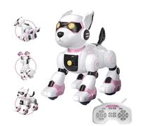 Robot Plaza Robot Dog Toy, Moving, Multi-functional, Remote Control, Music, Dance, Gesture Control, Touch Response, English Voice Recognition, Simple Programming, USB Charging, For Boys, Birthday Gift