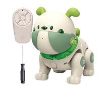 Robot Puppy,Musical Puppy Interactive Toy with Light | Preschool Learning Toy,for Boys Girls Kids Easter Home Birthday Christmas Boredom Relief