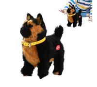 Robot Puppy | Realistic Robot Puppy Real Dog Toys | Soft Educational Toys for Kids Adults Classroom Home Holiday Travel Indoor Bedroom Yard Garden Birthday