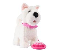 Robot Puppy, Soft and Realistic Plush Toy - Artificial Intelligence Robot Dog with Touch Detection, Realistic and Sound Imitation, for Boys Girls Birthday Christmas