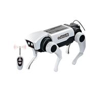 Robot Puppy - Solar Powered Learning Kit, Educational STEM Robot, Motorized Interactive Toy | DIY Interactive Robot Dog For Kids, Boys, Girls And Adults, Birthdays, Dad