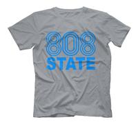 Robot Rave 808 State T-Shirt Grey Medium