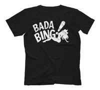 Robot Rave Bada Bing Strip Club Sopranos Inspired T-Shirt Black X-Large