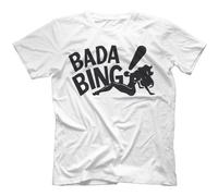 Robot Rave Bada Bing Strip Club Sopranos Inspired T-Shirt White Medium