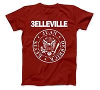 Robot Rave Belleville Three Detroit Techno T-Shirt Red