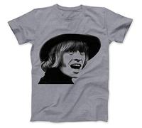 Robot Rave Brian Jones As Worn By Bowie T-Shirt Grey