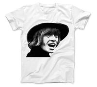 Robot Rave Brian Jones As Worn By Bowie T-Shirt White