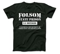 Robot Rave Folsom State Prison T-Shirt Forest Green