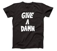 Robot Rave Give A Damn As Worn by Alex Turner T-Shirt Black
