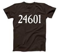 Robot Rave Inspired by Les Miserables 24601 T-Shirt Dark Chocolate