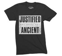Robot Rave Justified But Not Yet Ancient T-Shirt/Black Large/Black