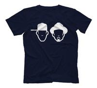 Robot Rave Masters at Work T-Shirt Navy Blue Large