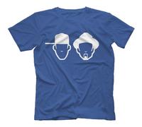 Robot Rave Masters At Work T-Shirt Royal Blue X-Large