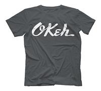 Robot Rave Okeh Records T-Shirt Wigan Casino RIC-Tic Northern Soul[Medium,Charcoal]