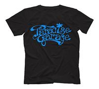 Robot Rave Paradise Garage Sign T-Shirt Black Small