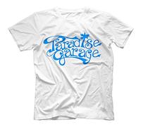 Robot Rave Paradise Garage Sign T-Shirt White Medium