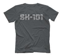 Robot Rave SH-101 Synthesiser T-Shirt Charcoal Large