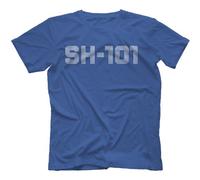 Robot Rave SH-101 Synthesiser T-Shirt Royal Blue X-Large