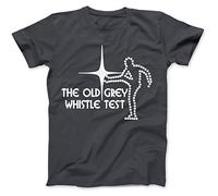 Robot Rave The Old Whistle Test Inspired T-Shirt Charcoal