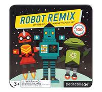 Petit Collage | Magnets | Game On The Go Robot