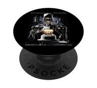 Robot Robotics Birthday Cake Bday Funny Party Spooky PopSockets Adhesive PopGrip