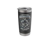 Robot Robotics Engineer A Day Without Robots is Like… Just Stainless Steel Insulated Tumbler