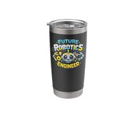 Robot Robotics Engineer Boy Girl Future Robotics Engineer Stainless Steel Insulated Tumbler