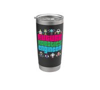 Robot Robotics Engineer Boy Girl Future Robotics Engineer Stainless Steel Insulated Tumbler