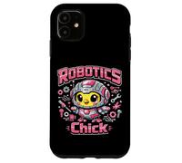 Robot Robotics Engineer Cool Chicken Female Girl Robotics Case for iPhone 11