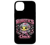 Robot Robotics Engineer Cool Chicken Female Girl Robotics Case for iPhone 14 Plus