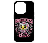 Robot Robotics Engineer Cool Chicken Female Girl Robotics Case for iPhone 14 Pro