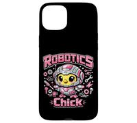 Robot Robotics Engineer Cool Chicken Female Girl Robotics Case for iPhone 15 Plus
