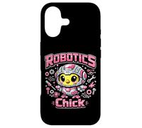 Robot Robotics Engineer Cool Chicken Female Girl Robotics Case for iPhone 17