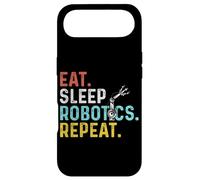 Robot Robotics Engineer Eat Sleep Robotics Repeat Case for iPhone Air