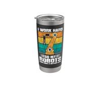 Robot Robotics Engineer I Work Hard So My Robots Can Have A Stainless Steel Insulated Tumbler