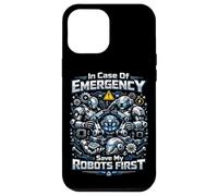 Robot Robotics Engineer In Case Of Emergency Save My Robots Case for iPhone 12 Pro Max