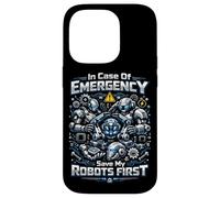 Robot Robotics Engineer In Case Of Emergency Save My Robots Case for iPhone 14 Pro