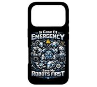 Robot Robotics Engineer In Case Of Emergency Save My Robots Case for iPhone 17 Pro