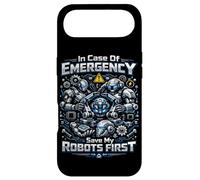 Robot Robotics Engineer In Case Of Emergency Save My Robots Case for iPhone Air