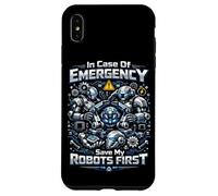 Robot Robotics Engineer In Case Of Emergency Save My Robots Case for iPhone XS Max