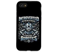Robot Robotics Engineer Introverted But Willing To Discuss Case for iPhone SE (2020) / 7/8