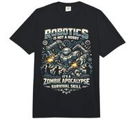Robot Robotics Engineer Robotics is Not A Hobby It's A Comfort Colors Adult Heavyweight T-Shirt