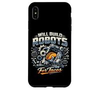 Robot Robotics Engineer Taco Will Build Robots For Tacos Case for iPhone XS Max