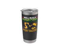 Robot Robotics Engineer Taco Will Build Robots for Tacos Stainless Steel Insulated Tumbler
