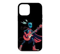 Robot Rock Hero with Guitar and Cape for Rock'n Roll Case for iPhone 12 mini