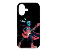 Robot Rock Hero with Guitar and Cape for Rock'n Roll Case for iPhone 17