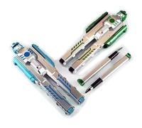 Robot Shape Gel Ink Rollerball pens Fine Point Roller Ball Pens Set for Smooth Writing 2Pcs