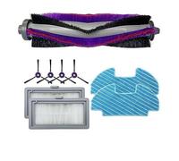 Robot Side Brush HEPA Filter Mop Cloth Compatible With Midea VCR09B Robotic Vacuum Cleaner Parts Accessories (Color : 1 set)