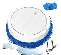 Robot Smart Mop - Auto Cleaner, Rechargeable Scrubber | Battery Floor sweepar Machine, Quiet Electric Mopping Device for Bedroom Study Lounge Kitchen Office Living Room Balcony Hallway Corners